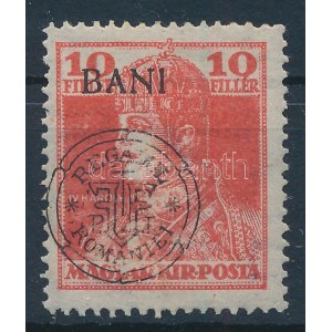 1919 Károly 10f. Signed: Bodor
