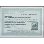 1919 Arató 40f Certificate: Rogina
