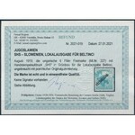 1919 Arató/Köztársaság 6f Certificate: Rogina