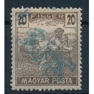 1919 Magyar Posta 20f Certificate: Rogina