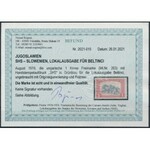 1919 Parlament 1K Certificate: Rogina