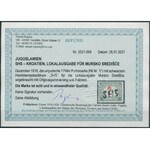 1919 Portó 2f Certificate: Rogina