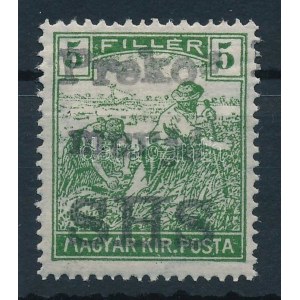 1919 Arató 5f Certificate: Rogina
