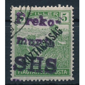 1919 Arató/Köztársaság 5f Certificate: Rogina