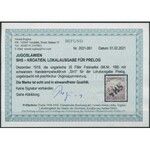 1919 Arató 35f Certificate: Rogina