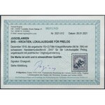 1919 Hadisegély 15f Certificate: Rogina