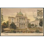 1927 TCV képeslap Csehszlovákiából Budapestre, vegyes portózással / TCV postcard from Czechoslovakia to Budapest...