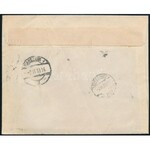 1939 Légi levél Lengyelországba 2 x 40f bérmentesítéssel / Airmail cover to Poland