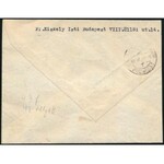 1942 Vöröskereszt I. sor helyi expressz levélen / Local express cover