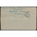 1943 Ajánlott levél Svájcba MAGURA postaügynökségi bélyegzéssel ...