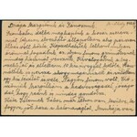 1943 Levelezőlap MAROSVÁSÁRHELY-DÉDA vasúti mozgóposta bélyegzéssel ...