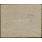 1946 (15. díjszabás) Céges levél 9 bélyeges vegyes bérmentesítéssel / Cover with 9 stamps franking BUDAPEST - ...