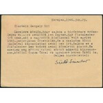 1946 (18. díjszabás) Levelezőlap Milpengős 4 x 100mP + 2000mP + 24 billió pengő készpénz bérmentesítéssel / PS...
