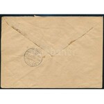 1954 Ajánlott levél TISZATARDOS fiókposta bélyegzéssel / Registered cover