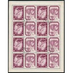 1959-1960 2 klf Bélyegnap teljes ív (11.000) / Mi 1627 + 1710 complete sheets