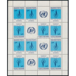 1979 9 db Emberi jogok kisív (27.000) / Mi 3334 9 minisheets