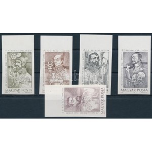 1989 Orvosok vágott ívszéli sor / Mi 4060-4064 imperforate margin set