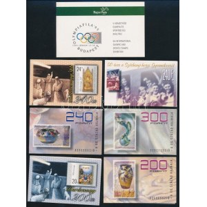 1995-1998 7 klf bélyegfüzet (15.000) / 7 different stamp booklets
