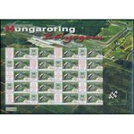 2005 2 db Hungaroring bélyegem teljes ív, az egyik sorszámmal, a másik anélkül (21.000) / 2 x Mi 2054 complete sheets...