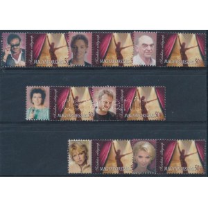 2006 6 klf megszemélyesített Színház bélyegem / 6 different stamps