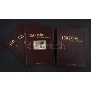 150 Jahre Deutsche Briefmarke I.-II.-III. / 150 éves a német bélyeg I.-II.-III...