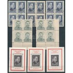 Sztálin gyűjtemény berakólapon: 54 db bélyeg és 3 db blokk / Stalin lot...