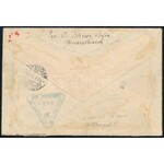 1932 Ajánlott légi levél Belgrádba / Registered airmail cover to Beograd