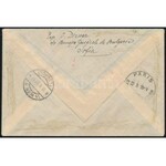 1932 Ajánlott légi levél Párizsba / Registered airmail cover to Paris