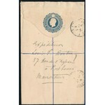 1916 Ajánlott levél Párizsba / Registered cover to Paris
