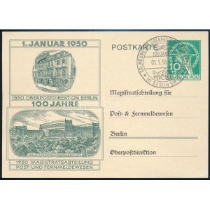 1950 Díjjegyes levelezőlap alkalmi bélyegzéssel / PS-card Mi P22 with special cancellation (Mi EUR 160....