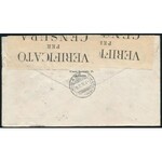 1916 Cenzúrás expressz levél Svájcba / Censored express cover to Switzerland
