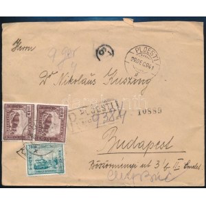 1941 Ajánlott levél Budapestre / Registered cover to Hungary