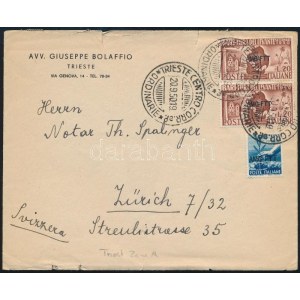 1950 Levél Svájcba / Cover to Switzerland