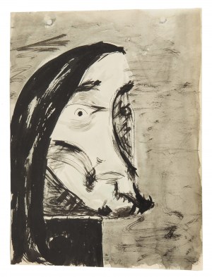 Tadeusz Brzozowski (1918 Lwów - 1987 Rzym), Portret, 1940