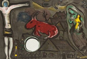 Marc Chagall (1887-1985), Mistyczne ukrzyżowanie z albumu 