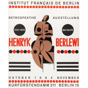 Henryk Berlewi (1894 Warszawa - 1967 Paryż), Wystawa retrospektywna, 1964 r.