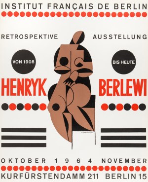 Henryk Berlewi (1894 Warszawa - 1967 Paryż), Wystawa retrospektywna, 1964 r.