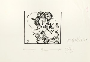 Jerzy Flisak (1930 Warszawa - 2008 tamże), Ilustracja do Szpilek nr 31