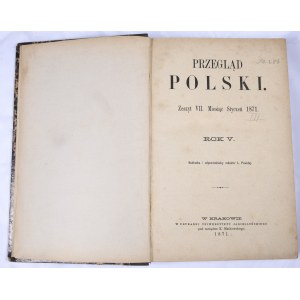 Przegląd Polski 1871 R. V, T. III
