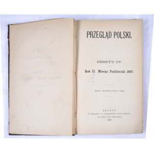 Przegląd Polski 1867, R. II T. II