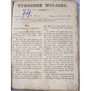 Tygodnik Wiejski Wadowice 1848