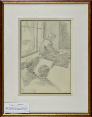 Stanisław KAMOCKI (1875-1944), W pracowni, 5 III 1941