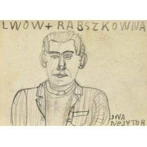 Nikifor KRYNICKI (1895-1968), Popiersie mężczyzny