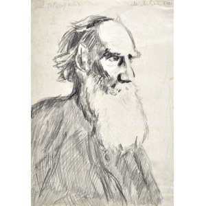 Marian MALINA(1922 - 1985), Old man with beard shown in right profile, 1951