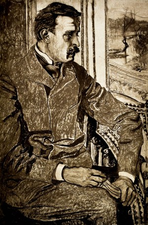 Stanisław WYSPIAŃSKI (1869-1907), Portret prof. dr. J. Pagaczewskiego