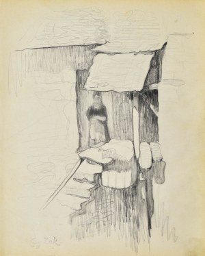 Eugeniusz ZAK (1887-1926), Motyw z Pont - Aven II