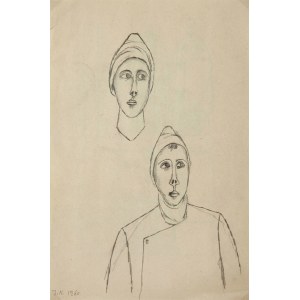 Jerzy Nowosielski, Two-sided sketch, 1960