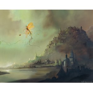 Sętowski Tomasz, FANTASTIC LANDSCAPE, 1989.