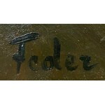 Adolf Feder(1886-1943?), ''Kobieta napełniająca dzban przy studni''