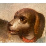 Nieustalony malarz,''Pies myśliwego''